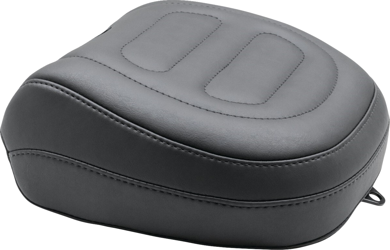 Passenger Touring Seat - Black - Trapezoid Stich - FXFB/FXFBS - Image 3