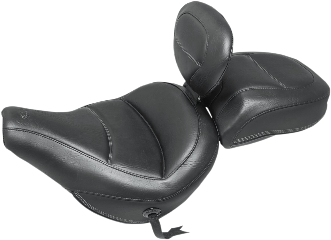 Passenger Touring Seat - Black - Original - FLHC/FLDE - Image 3