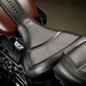 Passenger Touring Seat - Black - Original - FLHC/FLDE