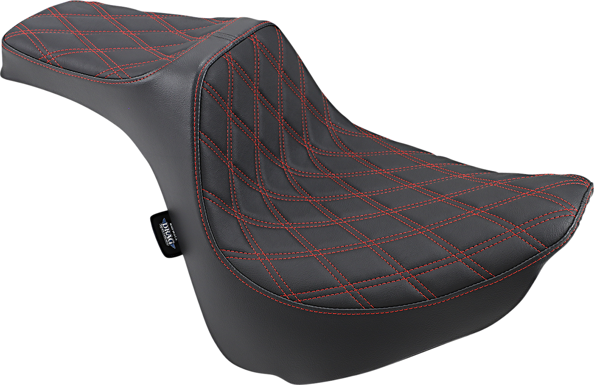 Predator III Seat - Double Diamond - Red Stitched - FXFB/S '18-'22 - Image 2
