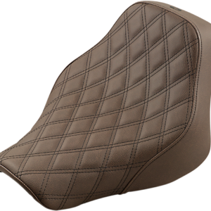Renegade Solo Seat - Lattice Stitched - Brown - FL '18-'20