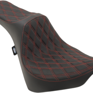 Predator III Seat - Double Diamond - Red Stitching - FL/FX '18-'22