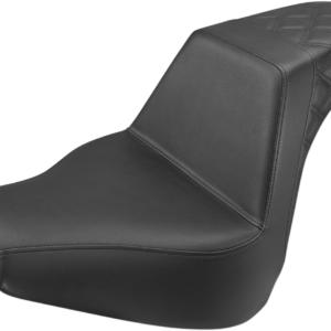 Step-Up Seat - Rear Lattice Stitch - Black - FXBR/S '18-'20