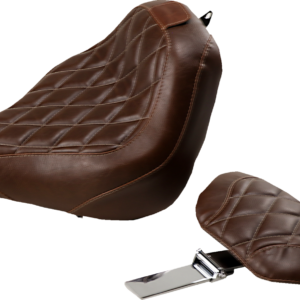 Seat - Wide Tripper™ Solo - with Backrest - Diamond - Brown