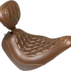Seat - Wide Tripper™ Solo - with Backrest - Diamond - Brown