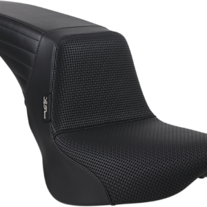 Kickflip Seat - Basketweave - Black - Softail '18-'23