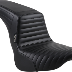 Kickflip Seat - Pleated - Black - Softail '18-'23