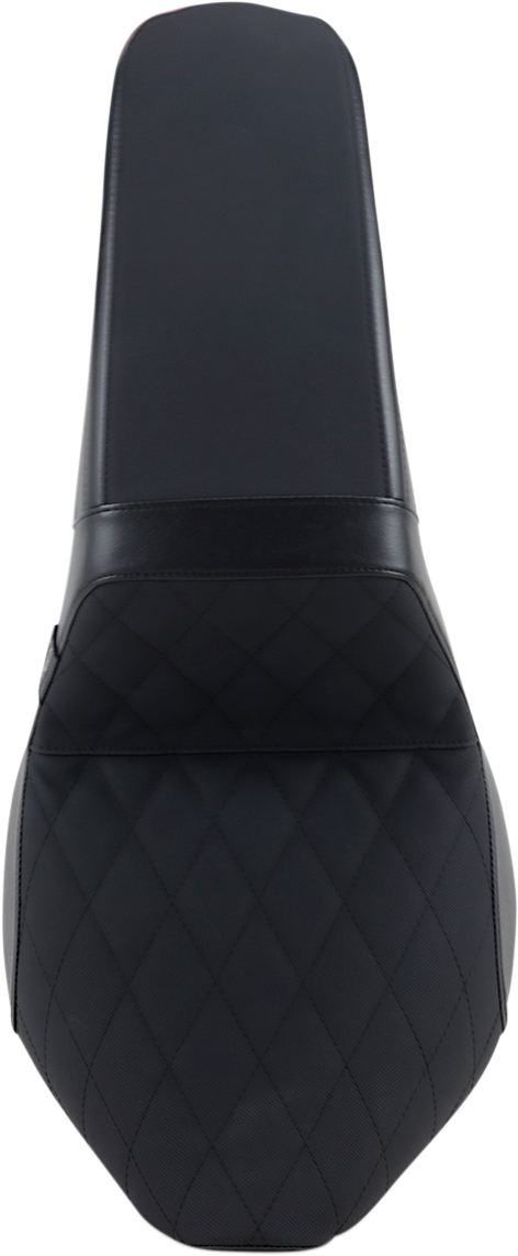 Kickflip Seat - Diamond w/ Gripp Tape - Black - Softail '18-'23 - Image 2