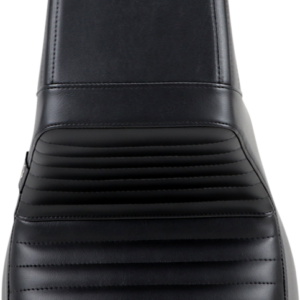 Kickflip Seat - Pleated - Black - Softail '18-'23