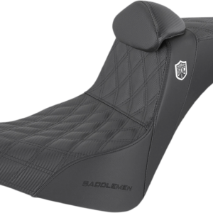 Pro Series SDC Performance Seat - with Backrest - Lattice Stitch/Lumbar Gripper - FX '18-'23