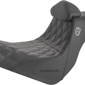 Pro Series SDC Performance Seat - with Backrest - Lattice Stitch/Lumbar Gripper - FL/FX '18-'23