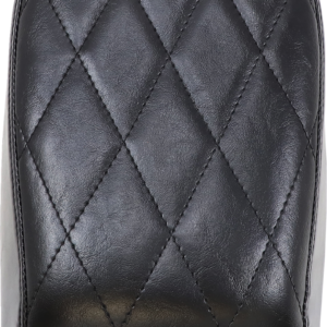 Bare Bones Pillion Pad - Diamond - Black - FL/FX '18-'23