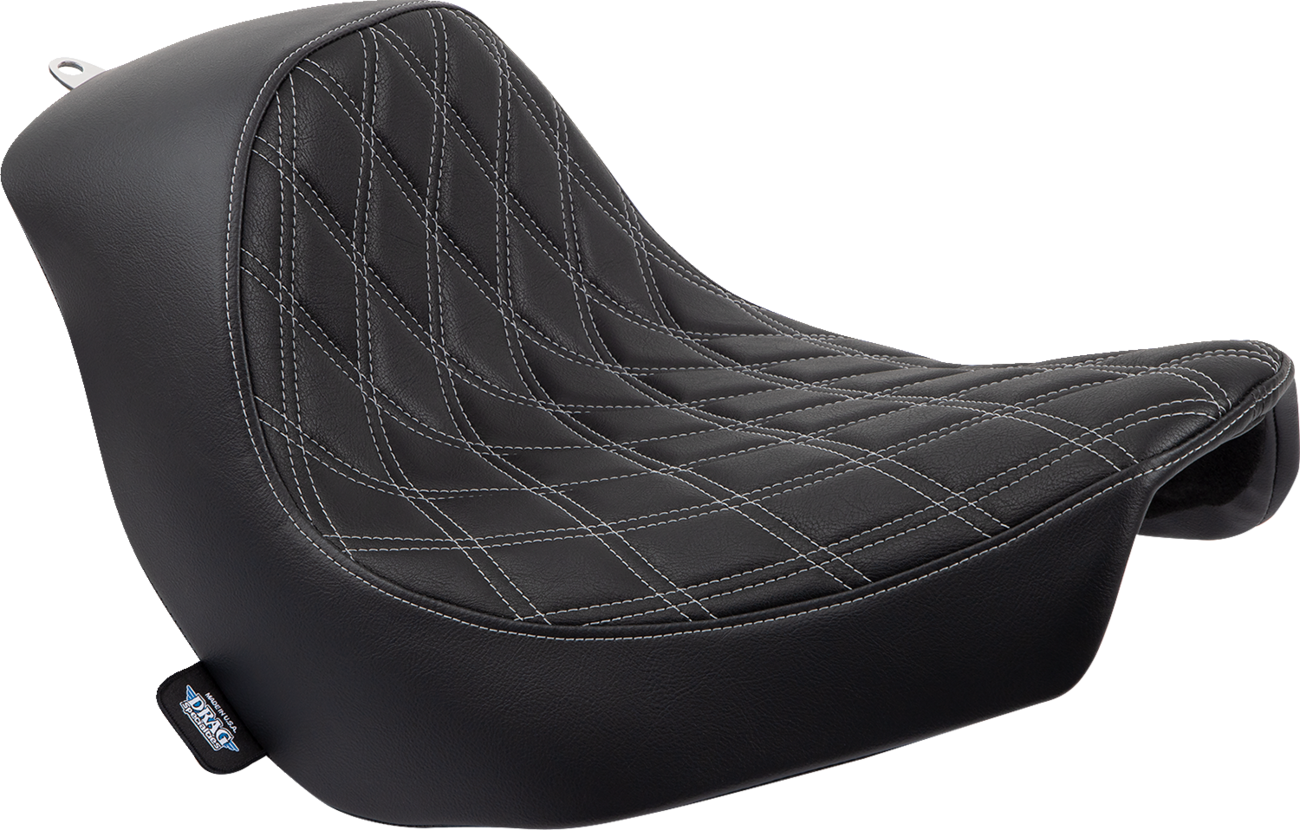 Solo Seat - Double Diamond - Silver Stitching - FL/FX '18-'23 - Image 2