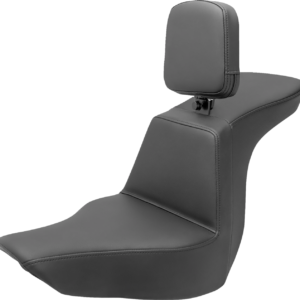 Tour Step-Up Seat - Rider Backrest - Plain - FLSB/FXLR '18-'23