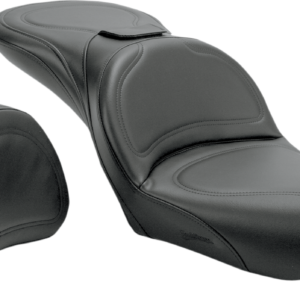 Seat - Explorer™ - With Backrest - Stitched - Black - FXDWG '04-'05
