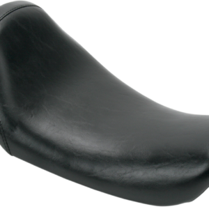 Bare Bones Solo Seat - Smooth - Black - Dyna '06-'17