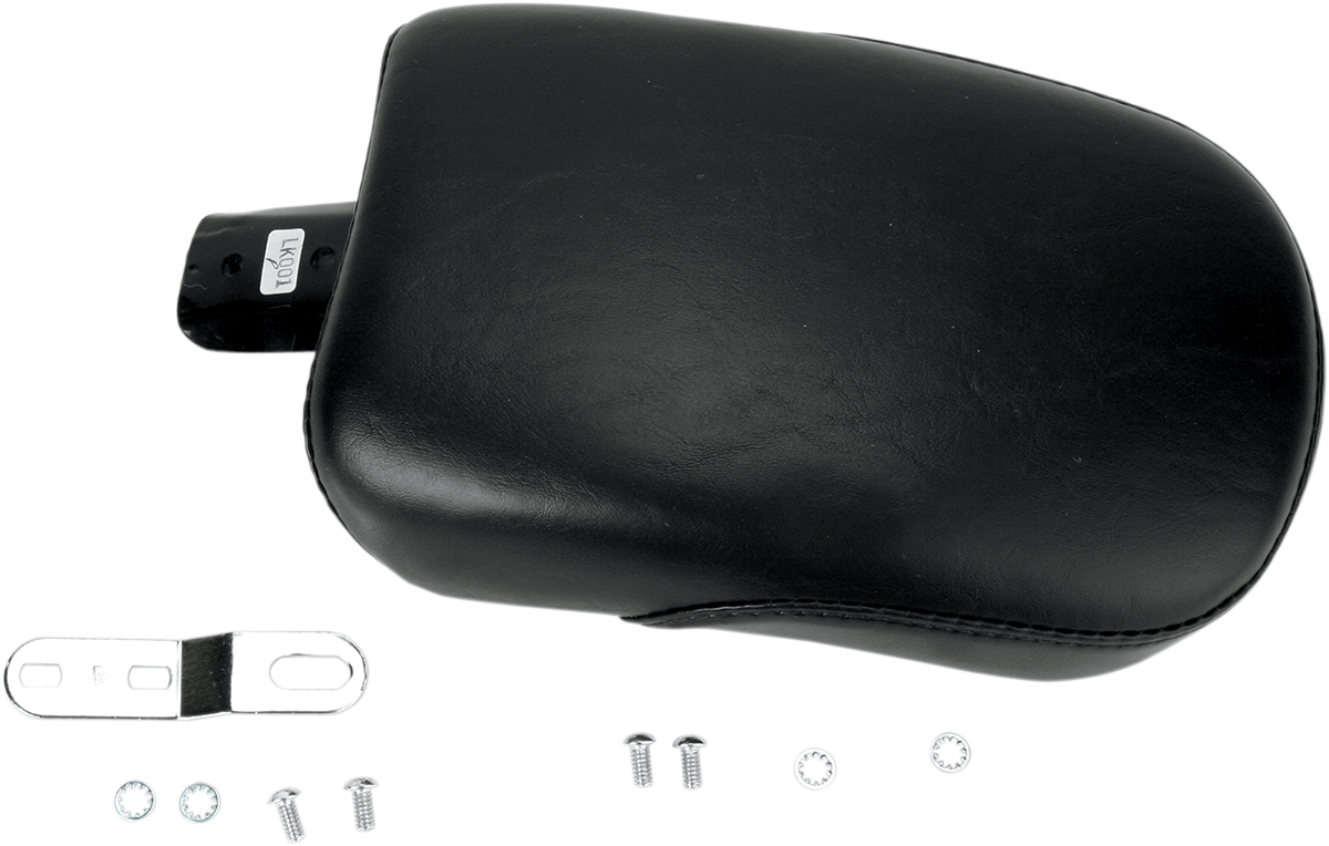 Bare Bones Pillion Pad - Smooth - Black - FL/FX '06-'17 - Image 2