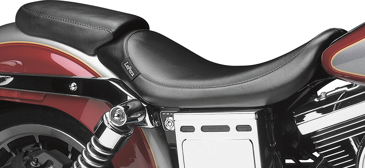Bare Bones Pillion Pad - Smooth - Black - FL/FXD '06-'17 - Image 2