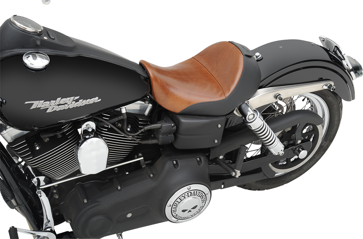 Seat - Renegade™ Lariat Solo - Smooth - Brown - Dyna - Image 2
