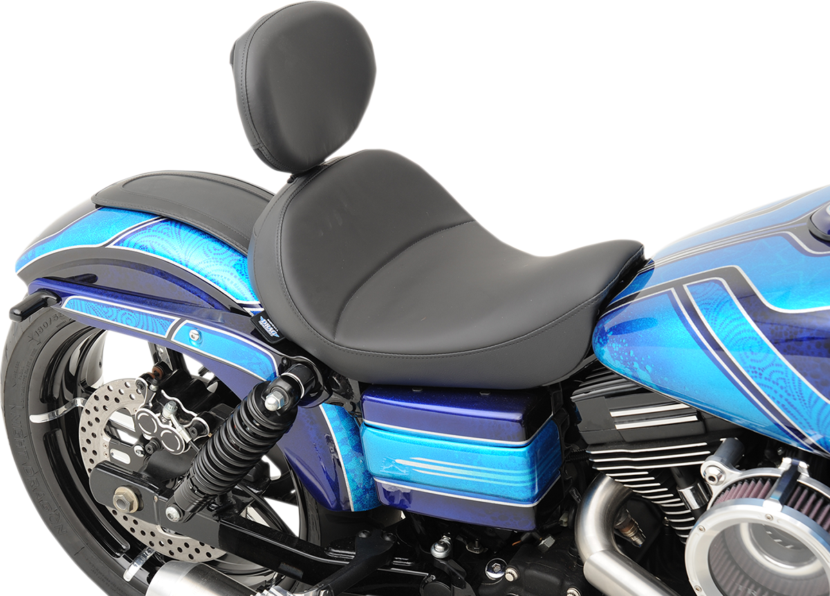 Solo Seat - Mild Stitched - Driver's Backrest - FXD/FLD '06-'17 - Image 12
