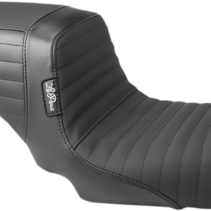 Kickflip Seat - Pleated w/ Gripp Tape - Black - FXD '06-'17