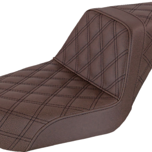 Step-Up Seat - Full Lattice Stitch - Brown - Dyna