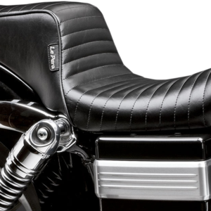 Cherokee Seat - Pleated - Black - FL/FX '06-'17