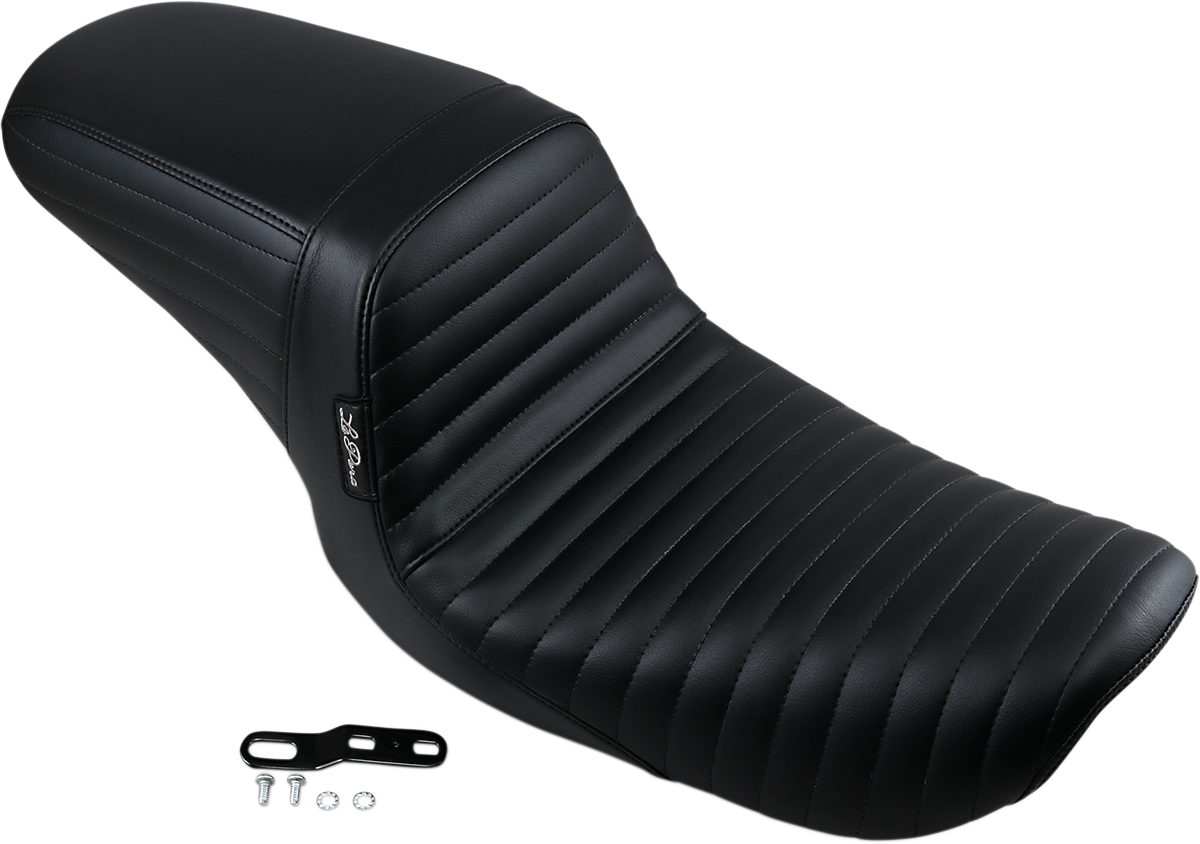Kickflip Seat - Pleated - Black - FXD '96-'03 - Image 2
