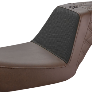 Unknown Industries Seat - Front Carbon Fiber/Black Gripper Lumbar/Rear Lattice Stitch - Dyna
