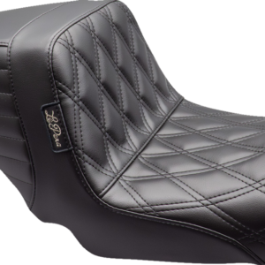 Kickflip Up Front Seat - Double Diamond - Black - Dyna '06-'17
