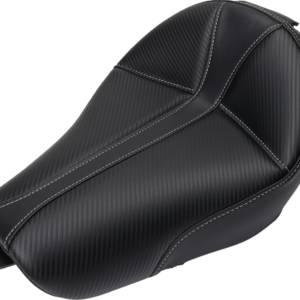 Dominator Solo Seat - w/o Backrest - Black w/ Gray Stitching - XL '04-'20