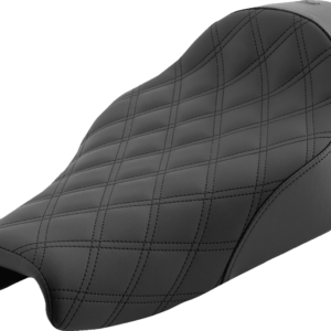 Renegade Solo Seat - Lattice Stitched - Black - XL '04-'20