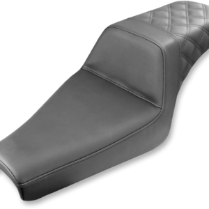 Step-Up Seat - Rear Lattice Stitch - Black - XL