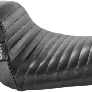 Sprocket Solo Seat - Pleated - Black - XL '04-'23
