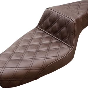 Step-Up Seat - Full Lattice Stitch - Brown - XL