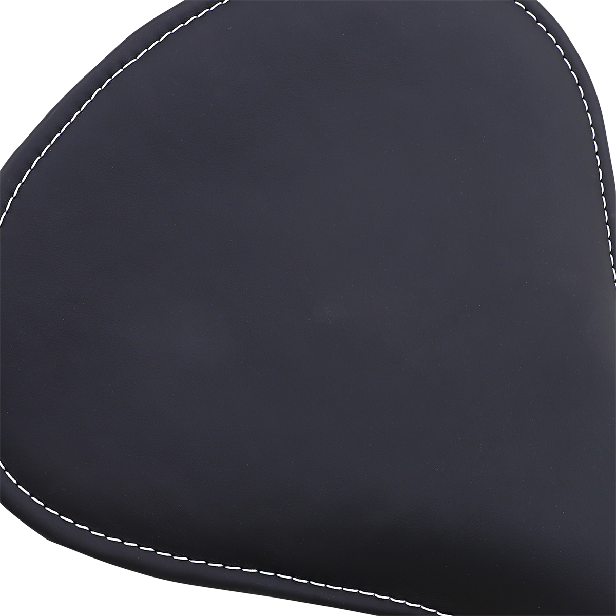 Spring Solo Seat - Large - Low-Profile - Black w/ White Perimeter Stitch - Image 4