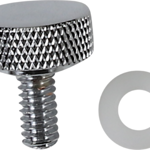 Seat Knob - Smooth - Chrome - 1/4"-20