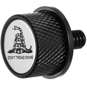Seat Mounting Knob - Black - Don't Tread On Me