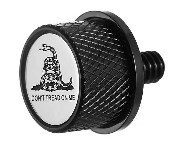 Seat Mounting Knob - Black - Don't Tread On Me