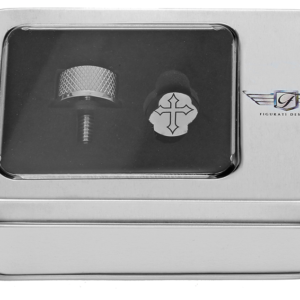 Seat Mounting Knob - Stainless Steel - Cross