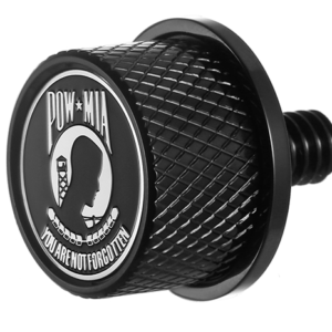 Seat Mounting Knob - Black - POW MIA