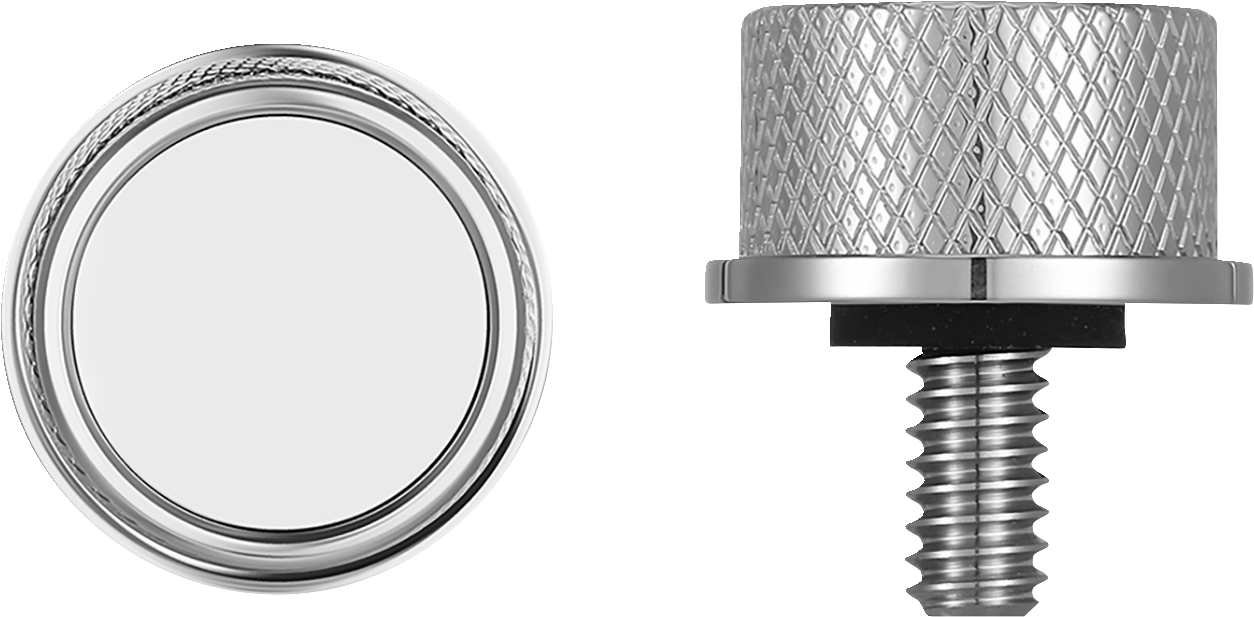 Seat Mounting Knob - Stainless Steel - Smooth