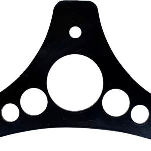 Sissy Bar Plate - Dead End - Holy Grail - Black - Softail/Touring '08-'22