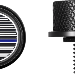 Seat Mounting Knob - Black - Blue Line American Flag