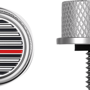 Seat Mounting Knob - Stainless Steel - Red Line American Flag