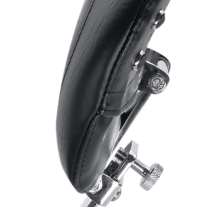 Removable Driver Backrest - Black - Studded
