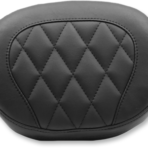 Sissy Bar Pad - Large - Black - Diamond - FXS/FLS '11-'17
