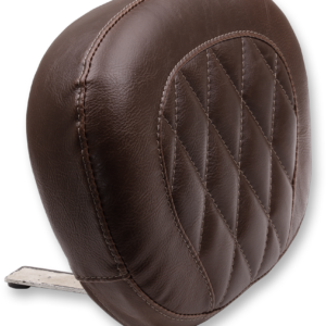 Sissy Bar Pad - Standard - Brown - Diamond - FXS/FLS '11-'17