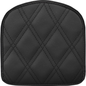 Sissy Bar Pad - Lattice Stitched - Black