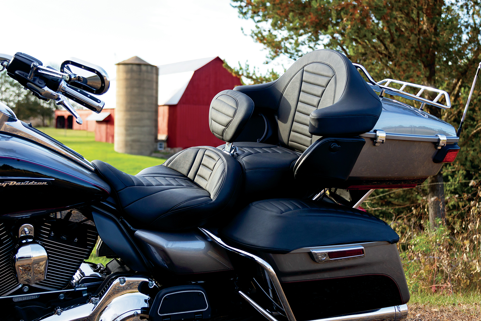 Removable Driver Backrest - Tuck and Roll